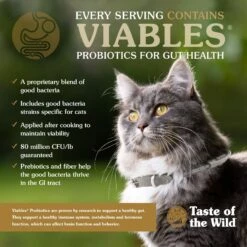 Taste Of The Wild Lowland Creek Premium Real Meat Recipe With Roasted Quail & Duck Grain-Free Dry Cat Food -Furry Friends 220503 PT4. AC SS1800 V1658282474