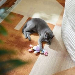 Disney Daisy Duck Plush Kicker Cat Toy With Catnip 7 Disney Daisy Duck Plush Kicker Cat Toy With Catnip -Furry Friends 220635 PT2. AC SS1800 V1612366323