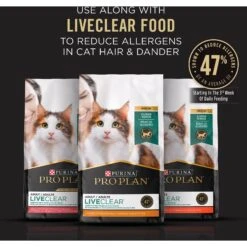 Purina Pro Plan LiveClear Rinse-Free Allergen Reducing Cat Shampoo Spray -Furry Friends 222407 PT3. AC SS1800 V1597886262