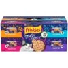 Friskies Stuf'd & Sauc'd Chicken, Tuna, Turkey, Salmon & Shrimp Variety Pack Canned Cat Food, 5.5-oz Can, Case Of 32 -Furry Friends 224442 MAIN. AC SS1800 V1583356684