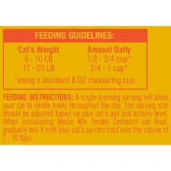Meow Mix Tender Centers Basted Bites Beef & Salmon Flavors Dry Cat Food -Furry Friends 225314 PT6. AC SS1800 V1661377681