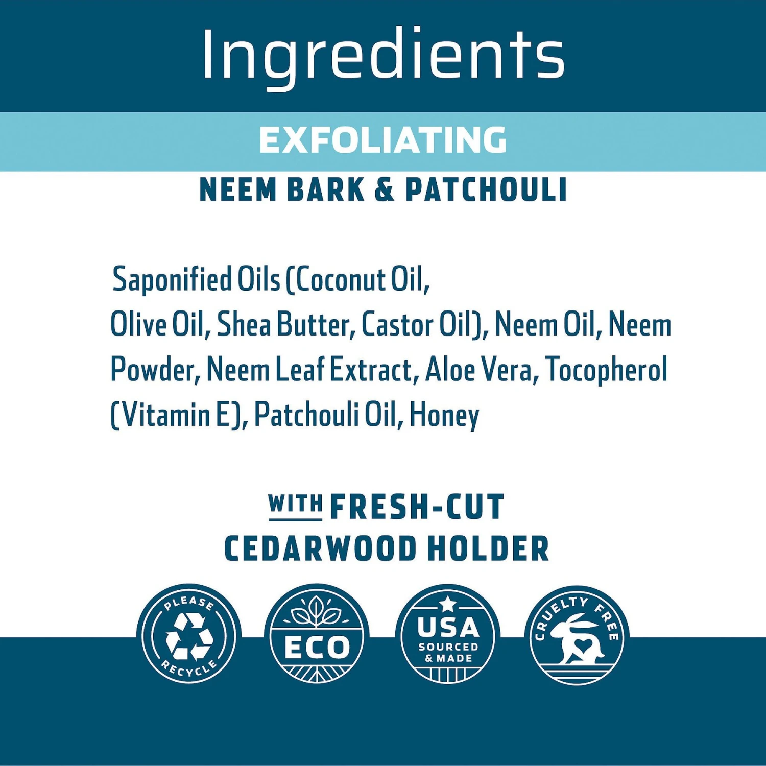 Wondercide Exfoliating Neem Bark & Patchouli Dog & Cat Shampoo Bar, 4-oz Bar 10 Wondercide Exfoliating Neem Bark & Patchouli Dog & Cat Shampoo Bar, 4-oz Bar - Image 8