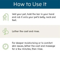 Wondercide Aloe & Coconut Oil Hypoallergenic Dog & Cat Shampoo Bar, 4-oz Bar -Furry Friends 226623 pt6. AC SS1800 V1584645983