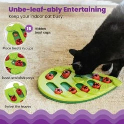 Nina Ottosson By Outward Hound Buggin' Out Puzzle & Play Cat Toy 13 Nina Ottosson By Outward Hound Buggin' Out Puzzle & Play Cat Toy -Furry Friends 227098 PT2. AC SS1800 V1636520306