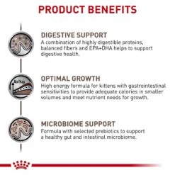 Royal Canin Veterinary Diet Kitten Gastrointestinal Ultra Soft Mousse In Sauce Canned Cat Food -Furry Friends 228177 PT2. AC SS1800 V1691702090