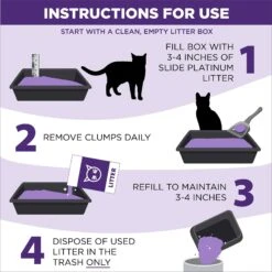 Arm & Hammer Litter SLIDE Platinum Easy Clean-Up Multi-Cat Clumping Cat Litter -Furry Friends 229240 PT6. AC SS1800 V1663798075