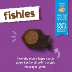 ARM & HAMMER PRODUCTS Fishies Tartar Control Extra Small Salmon Flavor Cat Dental Treats 13 ARM & HAMMER PRODUCTS Fishies Tartar Control Extra Small Salmon Flavor Cat Dental Treats -Furry Friends 230036 PT4. AC SS1800 V1596471355