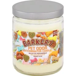 Pet Odor Exterminator Barkery Deodorizing Dog & Cat Candle, 13-oz Jar