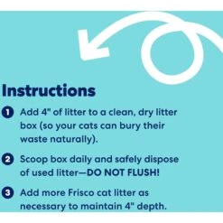 Frisco Lightweight Unscented Clumping Cat Litter -Furry Friends 230716 PT5. AC SS1800 V1657656284