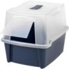 IRIS USA Enclosed With Front Door Flap & Scoop Cat Litter Box 2 IRIS USA Enclosed With Front Door Flap & Scoop Cat Litter Box -Furry Friends 231660 MAIN. AC SS1800 V1680803919