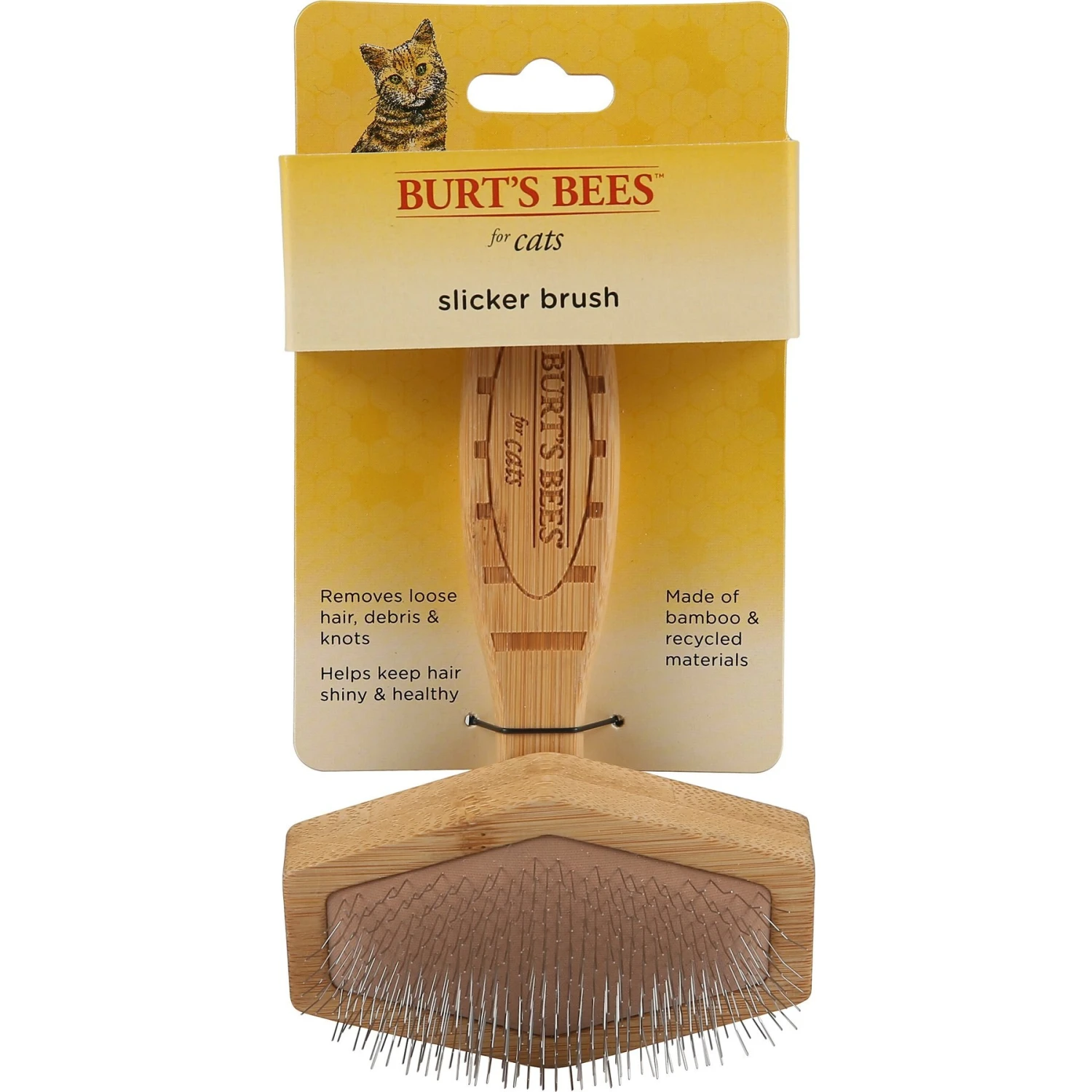 Burt's Bees Slicker Cat Brush 5 Burt's Bees Slicker Cat Brush - Image 3