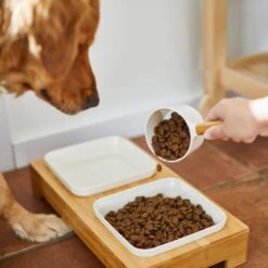 Frisco Melamine Dog & Cat Food Scoop With Bamboo Handle -Furry Friends 232070 PT8. AC SS1800 V1605754935