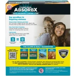 Arm & Hammer Litter Clump & Seal AbsorbX Absorbing Unscented Multi-Cat Cat Litter -Furry Friends 232642 PT3. AC SS1800 V1615933961