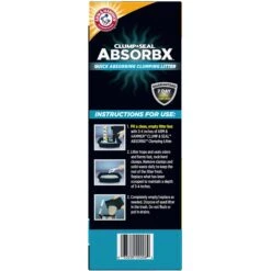 Arm & Hammer Litter Clump & Seal AbsorbX Absorbing Unscented Multi-Cat Cat Litter -Furry Friends 232642 PT4. AC SS1800 V1615935413