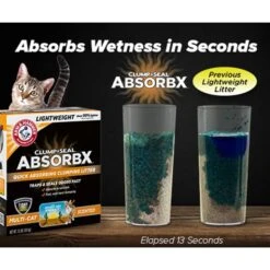 Arm & Hammer Litter Clump & Seal AbsorbX Absorbing Multi-Cat Cat Litter -Furry Friends 232645 PT2. AC SS1800 V1668106200