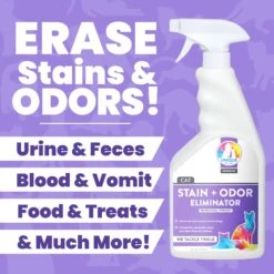 Unique Pet Care Sweet Tangerine Cat Odor + Stain Remover, 24-oz Bottle 12 Unique Pet Care Sweet Tangerine Cat Odor + Stain Remover, 24-oz Bottle -Furry Friends 232913 PT1. AC SS1800 V1700689699