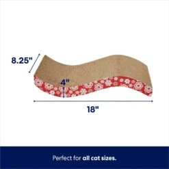 Frisco Holiday Wave Cat Scratcher Toy With Catnip -Furry Friends 233287 PT1. AC SS1800 V1695046155