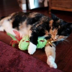 Frisco Holiday Christmas Tree Plush Kicker Cat Toy With Catnip -Furry Friends 233305 PT2. AC SS1800 V1602172376