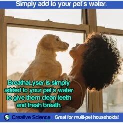 Creative Science BreathaLyser Dog & Cat Dental Water Additive -Furry Friends 233617 PT4. AC SS1800 V1673378934