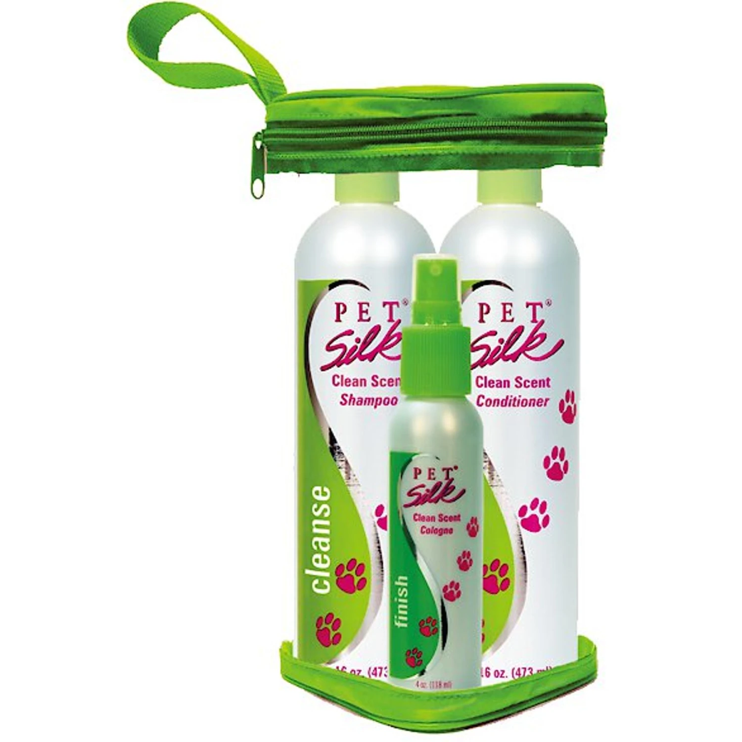 Pet Silk Clean Scent Dog & Cat Trio Kit 3 Pet Silk Clean Scent Dog & Cat Trio Kit