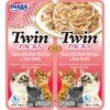 Inaba Twin Packs Tuna & Chicken Recipe In Tuna Broth Grain-Free Cat Food Topper