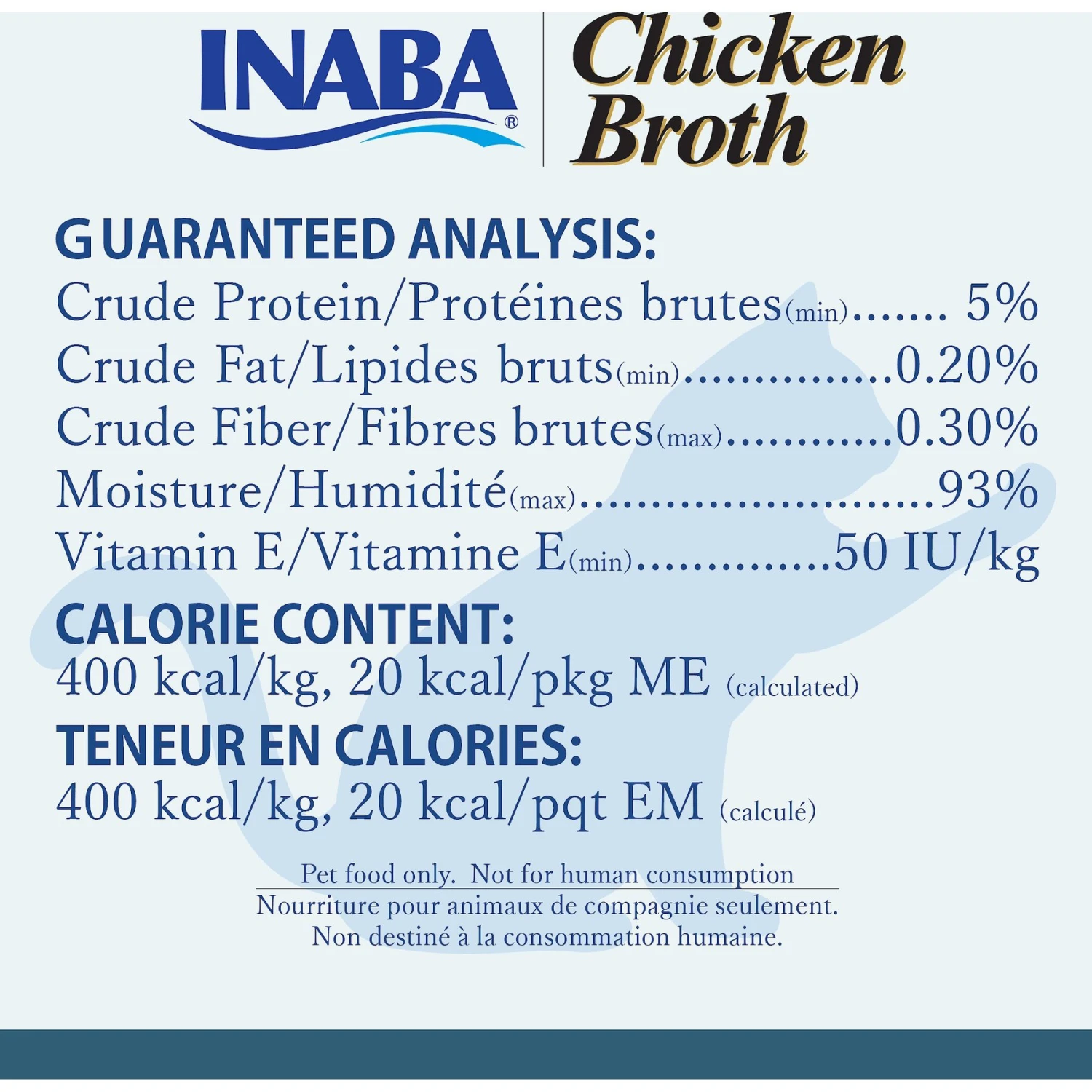 Inaba Chicken Broth Chicken Recipe Grain-Free Cat Food Topper, 1.76-oz Pouch 7 Inaba Chicken Broth Chicken Recipe Grain-Free Cat Food Topper, 1.76-oz Pouch - Image 5
