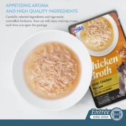 Inaba Chicken Broth Chicken & Salmon Recipe Grain-Free Cat Food Topper -Furry Friends 235992 PT2. AC SS1800 V1636414636