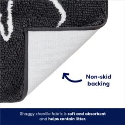 Frisco Microfiber Chenille Fish Bone Litter Mat 10 Frisco Microfiber Chenille Fish Bone Litter Mat -Furry Friends 236242 PT2. AC SS1800 V1676556263