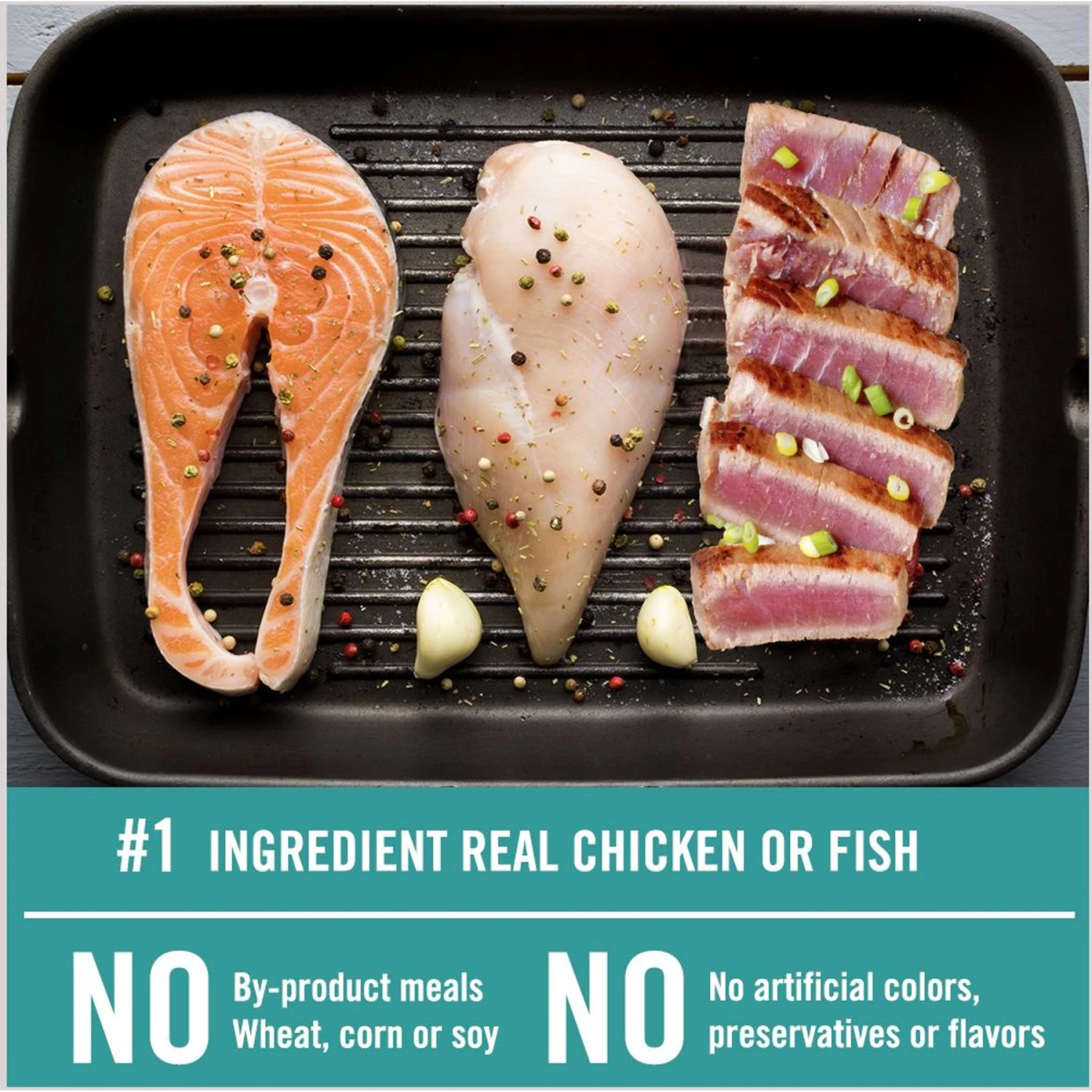 Chicken Soup For The Soul Classic Salmon & Brown Rice Recipe Adult Cat Dry Food 5 Chicken Soup For The Soul Classic Salmon & Brown Rice Recipe Adult Cat Dry Food - Image 3