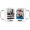 Frisco "Minimalistic Woof" Personalized Coffee Mug -Furry Friends 236571 MAIN. AC SS1800 V1594389973