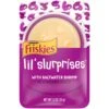 Friskies Lil Slurprises With Saltwater Shrimp In Dreamy Sauce Wet Cat Food Topper