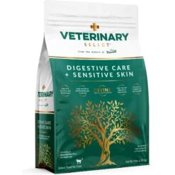 Veterinary Select Digestive Care + Sensitive Skin Dry Cat Food, 4-lb Bag
