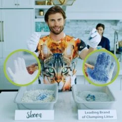 Skoon Unscented Non-Clumping Cat Litter, 8-lb Bag -Furry Friends 239881 PT3. AC SS1800 V1612368101