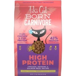 Tiki Cat Born Carnivore Chicken & Herring Grain-Free Dry Cat Food