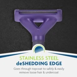 FURminator Short Hair Cat Deshedding Tool -Furry Friends 243254 PT7. AC SS1800 V1701116729