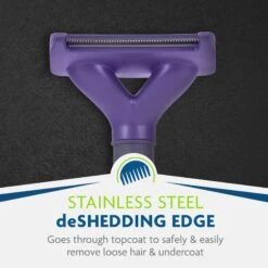 FURminator Long Hair Cat Deshedding Tool -Furry Friends 243257 PT7. AC SS1800 V1701116672