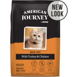 American Journey Indoor Recipe With Turkey & Chicken Grain-Free Dry Cat Food, 12-lb Bag