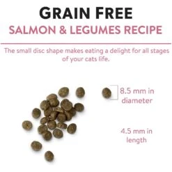 Chicken Soup For The Soul Salmon & Legumes Recipe Grain-Free Dry Cat Food 15 Chicken Soup For The Soul Salmon & Legumes Recipe Grain-Free Dry Cat Food -Furry Friends 244610 PT6. AC SS1800 V1596222369