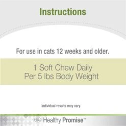 Four Paws Healthy Promise Pre & Probiotics Soft Chews Cat Supplement, 90 Count -Furry Friends 249498 PT7. AC SS1800 V1597935379