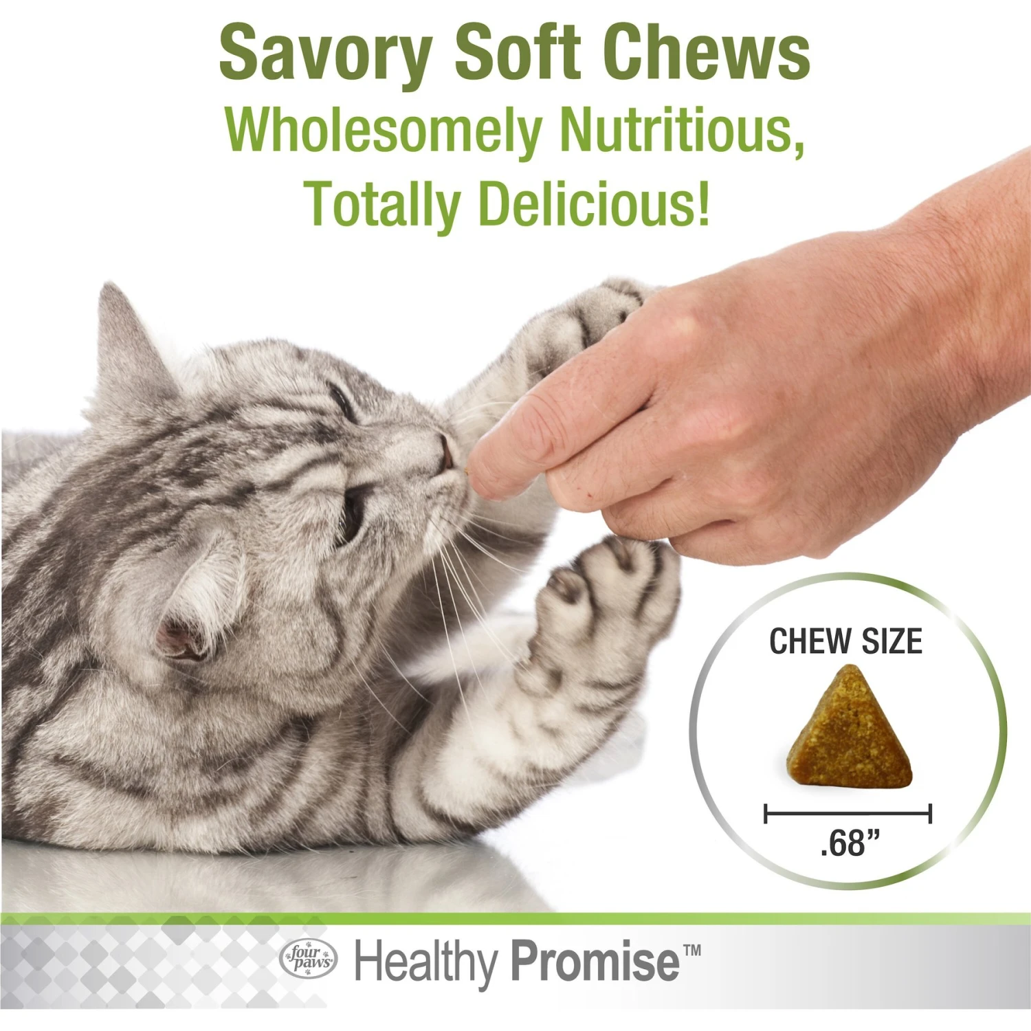 Four Paws Healthy Promise Soft Chews Hairball Control Cat Supplement, 90 Count 9 Four Paws Healthy Promise Soft Chews Hairball Control Cat Supplement, 90 Count - Image 7