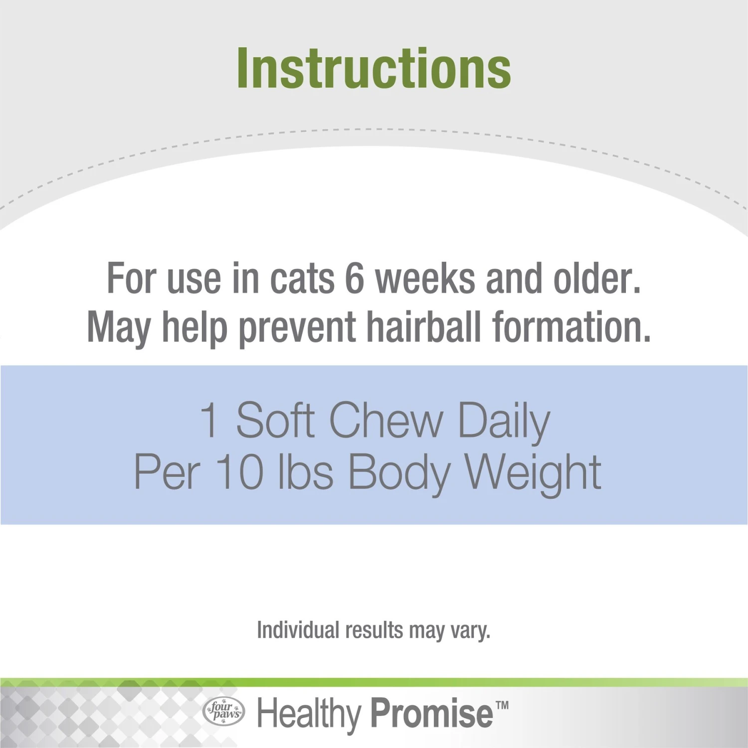 Four Paws Healthy Promise Soft Chews Hairball Control Cat Supplement, 90 Count 11 Four Paws Healthy Promise Soft Chews Hairball Control Cat Supplement, 90 Count - Image 9