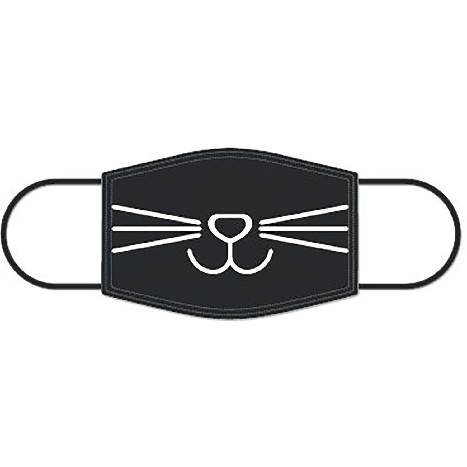 Natural Blue Cat Print Face Mask 3 Natural Blue Cat Print Face Mask