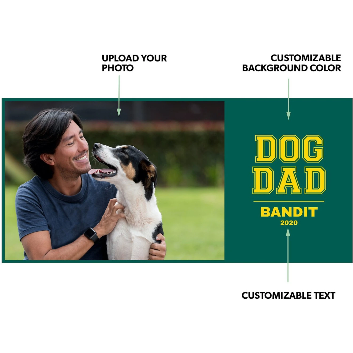 Frisco "Dog Dad" Personalized Coffee Mug 4 Frisco "Dog Dad" Personalized Coffee Mug - Image 2