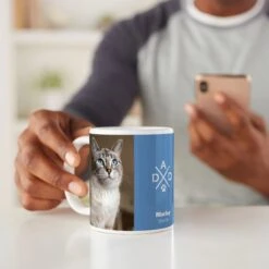 Frisco "Dad" Personalized Coffee Mug, 11-oz 9 Frisco "Dad" Personalized Coffee Mug, 11-oz -Furry Friends 250707 PT3. AC SS1800 V1610766584