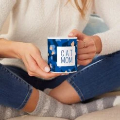 Frisco "Cat Mom" Personalized Coffee Mug, 11-oz 9 Frisco "Cat Mom" Personalized Coffee Mug, 11-oz -Furry Friends 250711 PT3. AC SS1800 V1610767370