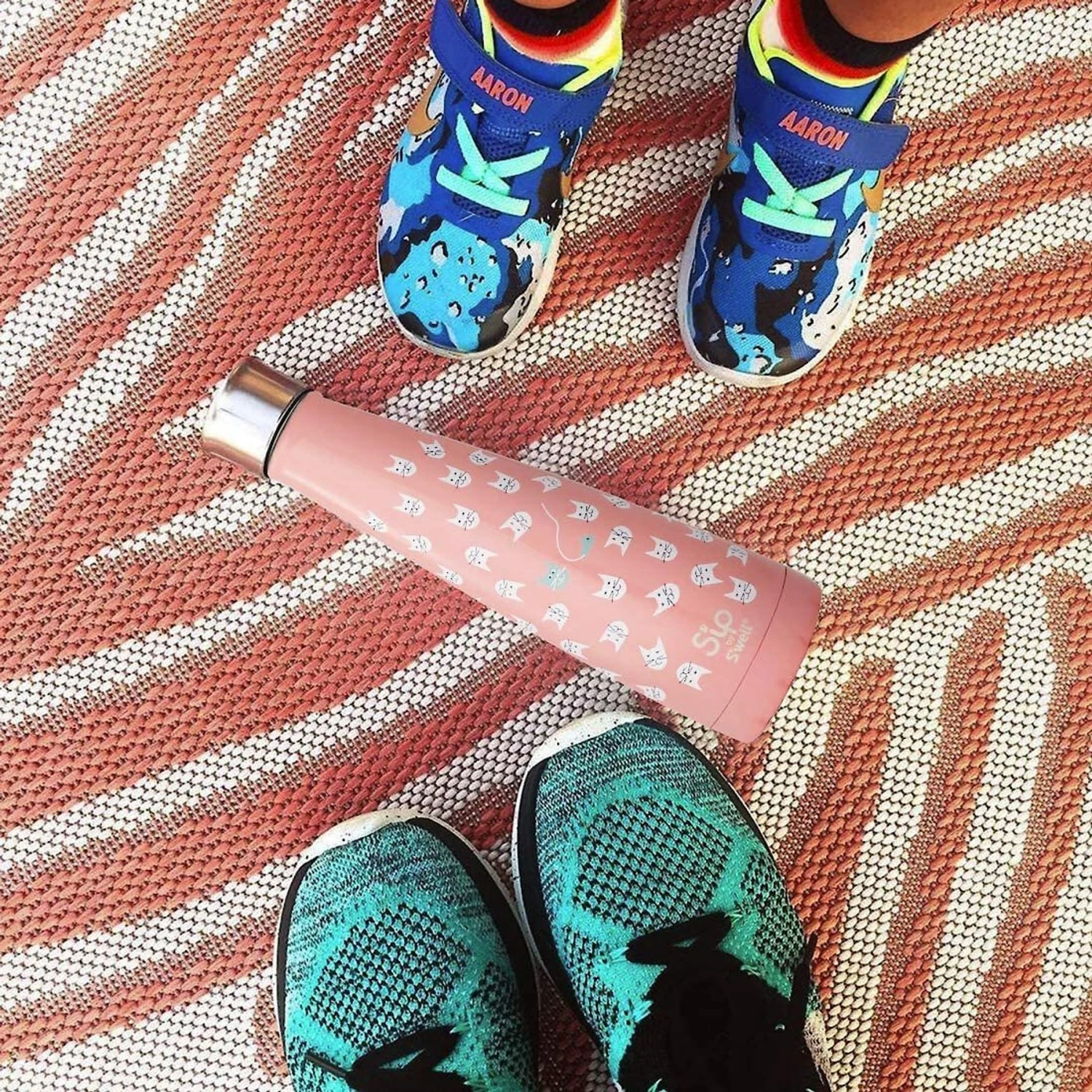 S'ip By S'well Look At Meow Stainless Steel Water Bottle, 15-oz 6 S'ip By S'well Look At Meow Stainless Steel Water Bottle, 15-oz - Image 4