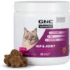GNC Pets Advanced Hip & Joint Support Chicken Flavor Soft Chews Cat Supplement, 60 Count -Furry Friends 251340 MAIN. AC SS1800 V1614702103