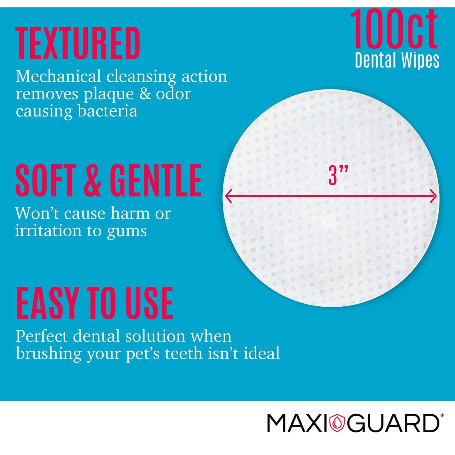 MAXI/GUARD Pet Dental Wipes 6 MAXI/GUARD Pet Dental Wipes - Image 4