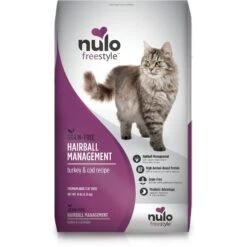 Nulo Freestyle Hairball Management Turkey & Cod Recipe Grain-Free Dry Cat Food