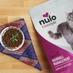 Nulo Freestyle Hairball Management Turkey & Cod Recipe Grain-Free Dry Cat Food -Furry Friends 251425 PT2. AC SS1800 V1667948129